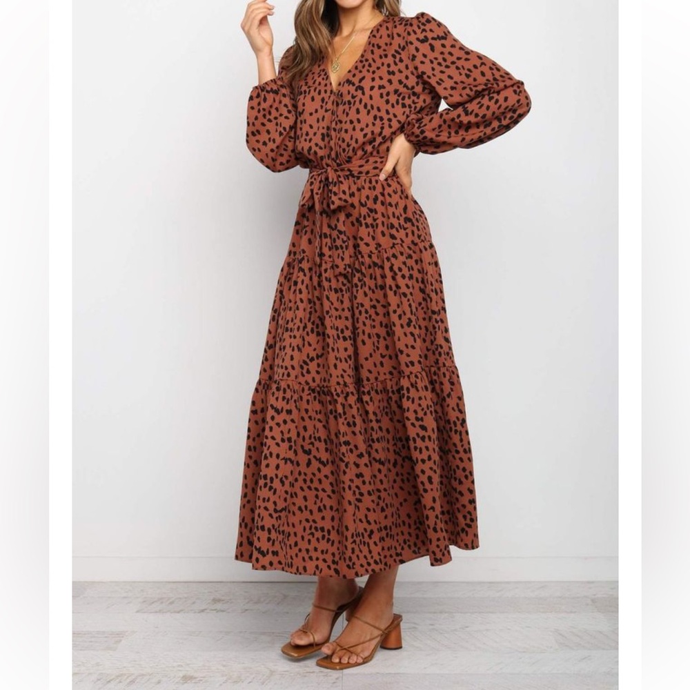 Petal & Pup Leopard Print Dress